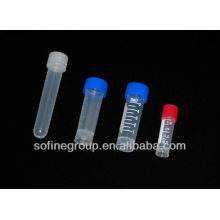 Tubes de congélation en plastique 1.5ml, 1.8ml, 5ml, 8ml avec CE &amp; ISO